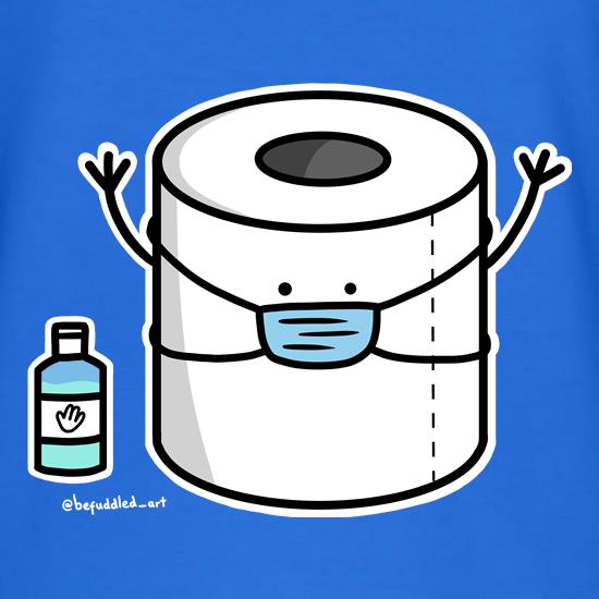 Toilet Roll Face Mask t shirt